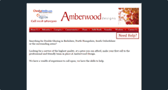 Desktop Screenshot of amberwooddesigns.co.uk